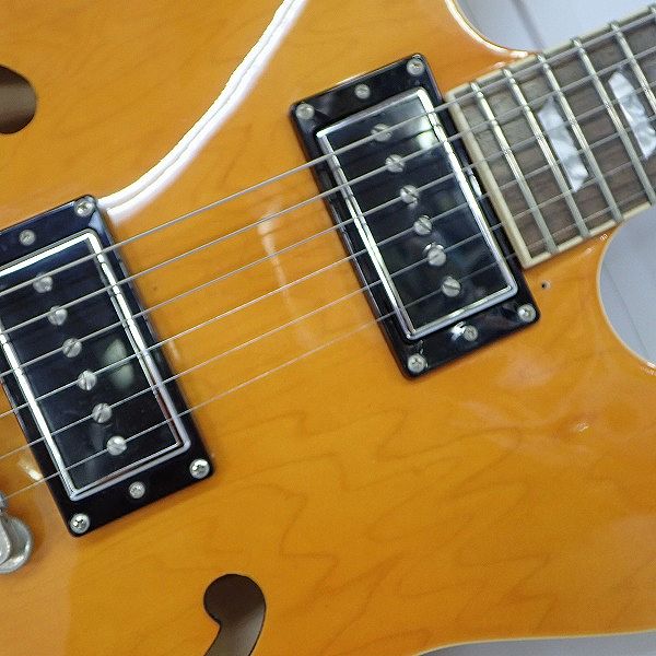 実際に弊社で買取させて頂いた★Epiphone/エピフォン Nick Valensi AN/ニック・ヴァレンシ モデル セミアコ エレキギター ギグケース付の画像 5枚目