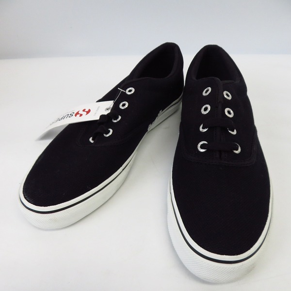 実際に弊社で買取させて頂いたSUPERGA/スペルガ Brooks Brothers別注 キャンバススニーカー S004IQ0/43