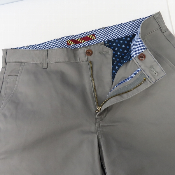 実際に弊社で買取させて頂いたBROOKS BROTHERS/ブルックスブラザーズ コットンパンツ グレー/W35の画像 2枚目