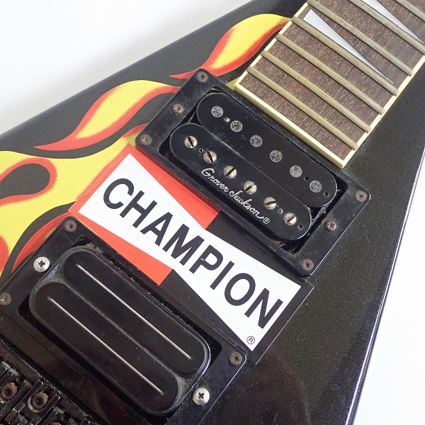 実際に弊社で買取させて頂いた★【弦無し】Grover Jackson/ジャクソン King V エレキギターの画像 4枚目