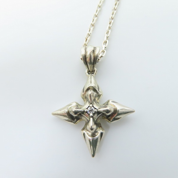 実際に弊社で買取させて頂いた【ギャラ付】Bloody Mary 星を見るもの達 10th Anniversary 2009Xmas Life Pendant/ライフ ペンダント サンダイヤモンドの画像 1枚目