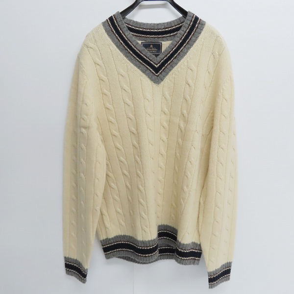 実際に弊社で買取させて頂いたBROOKS BROTHERS/ブルックスブラザーズ ウールセーター M