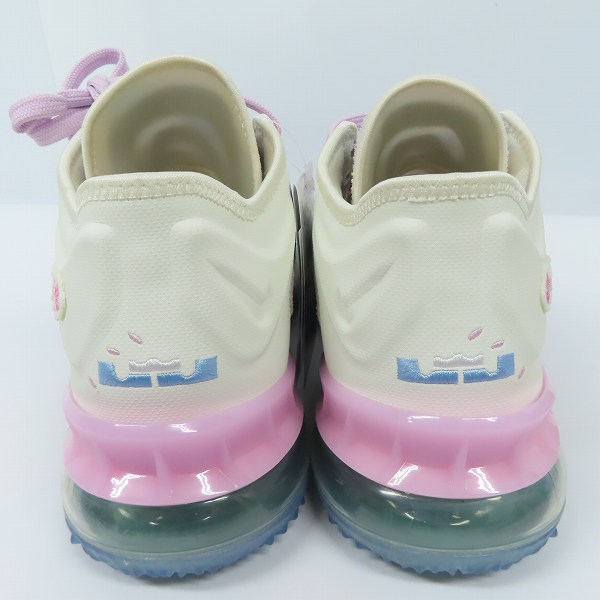 実際に弊社で買取させて頂いた【未使用】atmos×NIKE/ナイキ LEBRON 18 LOW SAKURA CV7562-101/26.5の画像 1枚目