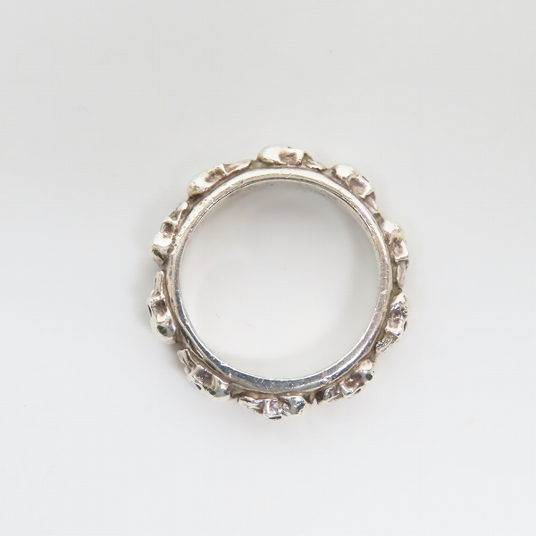 実際に弊社で買取させて頂いたLoreeRodkin/ローリーロドキン スカルリング/14号の画像 5枚目