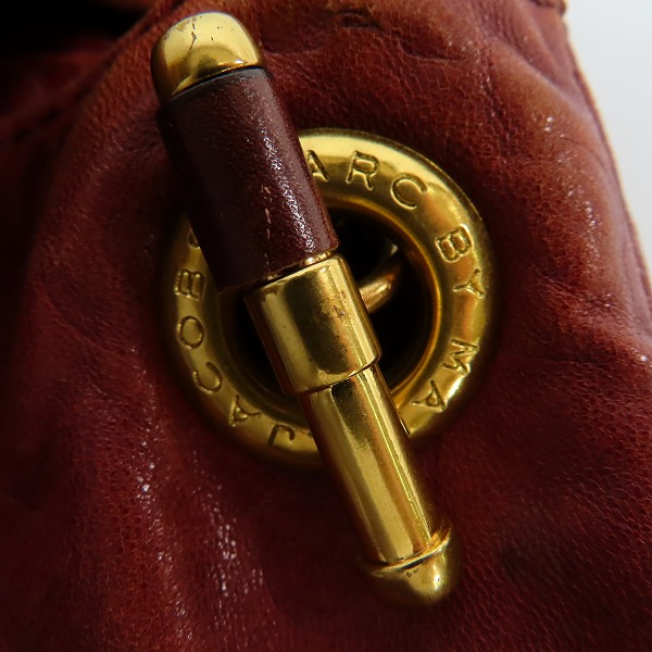 実際に弊社で買取させて頂いたMARC BY MARC JACOBS/マークバイマークジェイコブス レザー ハンドバッグの画像 6枚目