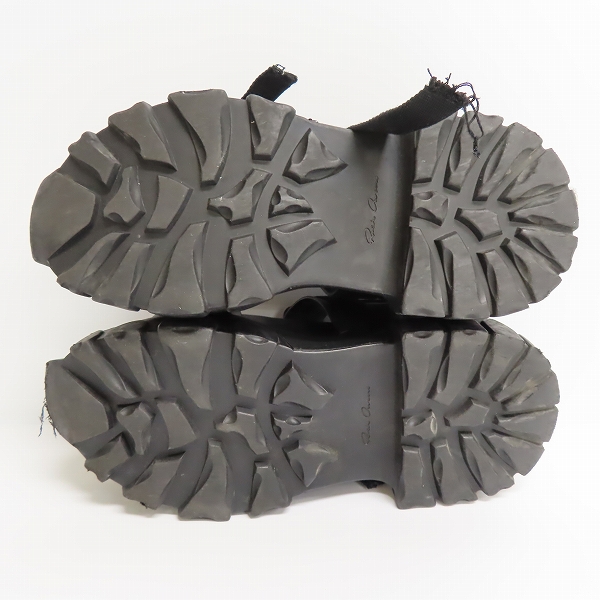 実際に弊社で買取させて頂いたRick Owens/リックオウエンス Tractor Sandal/トラクターサンダル RU19S2815 LBOCW/36の画像 2枚目