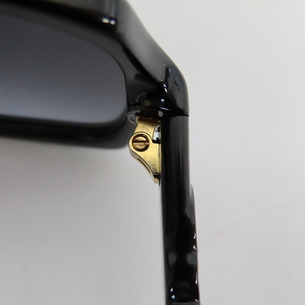 実際に弊社で買取させて頂いたJIMMY CHOO/ジミーチュウ サングラス/アイウェア SAMMI/G/S 8079O ブラックの画像 3枚目