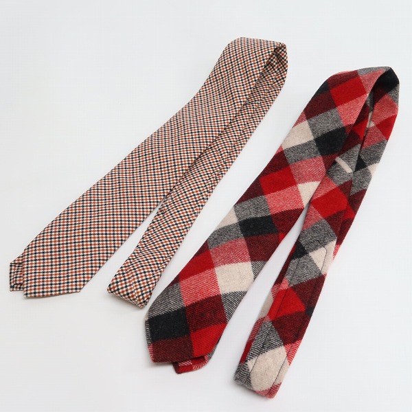 実際に弊社で買取させて頂いた【おまとめ/4点】BLACK FLEECE by Brooks Brothers/ブラックフリース ブルックスブラザーズ ウール ネクタイ等の画像 2枚目