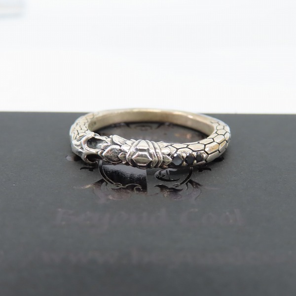 実際に弊社で買取させて頂いた【ギャラ付】Bloody Mary/ブラッディマリー 四神 - 玄武 リング ブラックダイヤ 25号