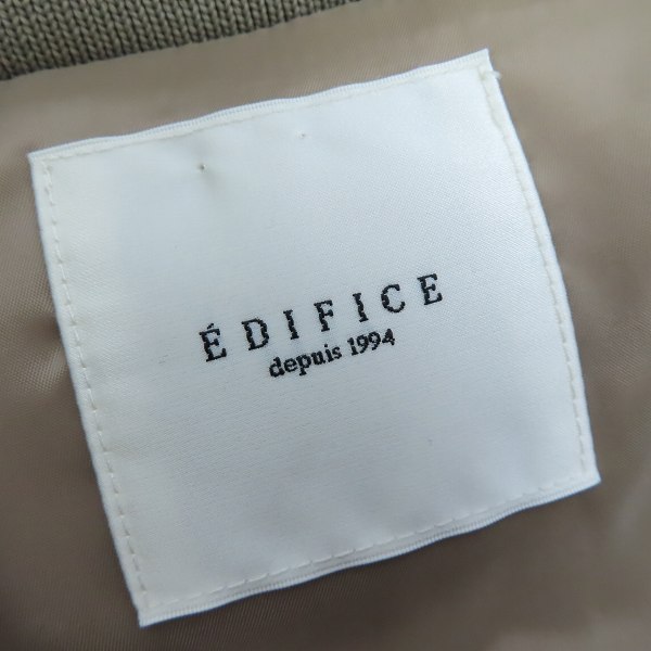 実際に弊社で買取させて頂いたEDIFICE/エディフィス 中綿ジャケット 17-011-300-1017-3-0/Sの画像 2枚目