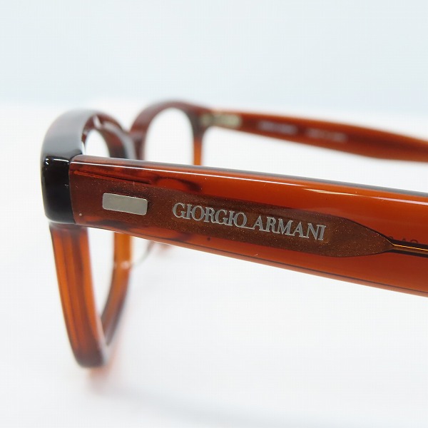 実際に弊社で買取させて頂いたGIORGIO ARMANI/ジョルジオアルマーニ メガネフレーム GA-2051Jの画像 6枚目