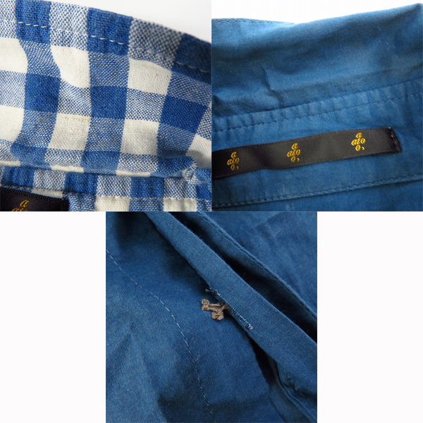 実際に弊社で買取させて頂いたato/アトウ 半袖シャツ/46 5点セットの画像 8枚目