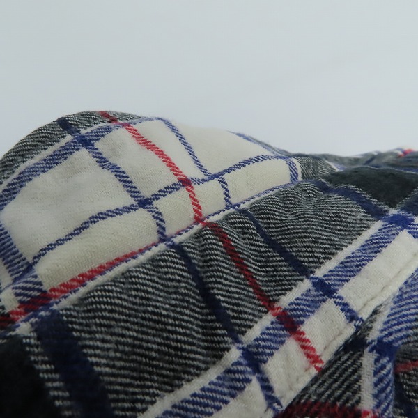 実際に弊社で買取させて頂いたHEAD PORTER PLUS/ヘッドポータープラス 半袖/長袖 チェック/ストライプ/ウエスタン/シャツ M/4点セットの画像 7枚目