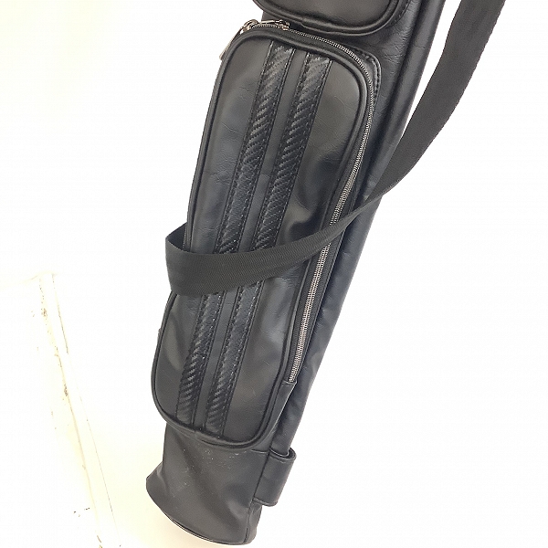 実際に弊社で買取させて頂いたTitleist/タイトリスト PUセルフスタンドキャリー スタンド式 クラブケース 47インチ対応 AJSSB91 ブラックの画像 2枚目