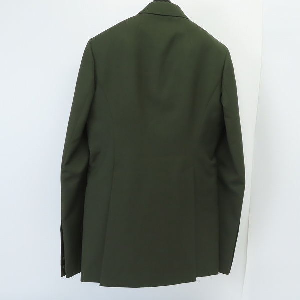 実際に弊社で買取させて頂いたRick Owens/リックオウエンス 18FW 1Bテーラードジャケット RU18F1730-WH/48の画像 1枚目