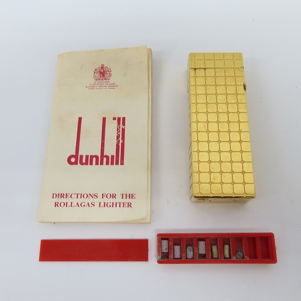 実際に弊社で買取させて頂いたdunhill/ダンヒル ローラ ガスライター ゴールドの画像 5枚目