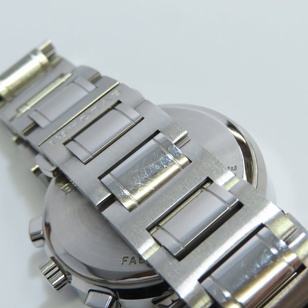 実際に弊社で買取させて頂いたBVLGARI/ブルガリ ブルガリブルガリ クロノグラフ 自動巻き時計/ウォッチ BB38SSCHの画像 5枚目