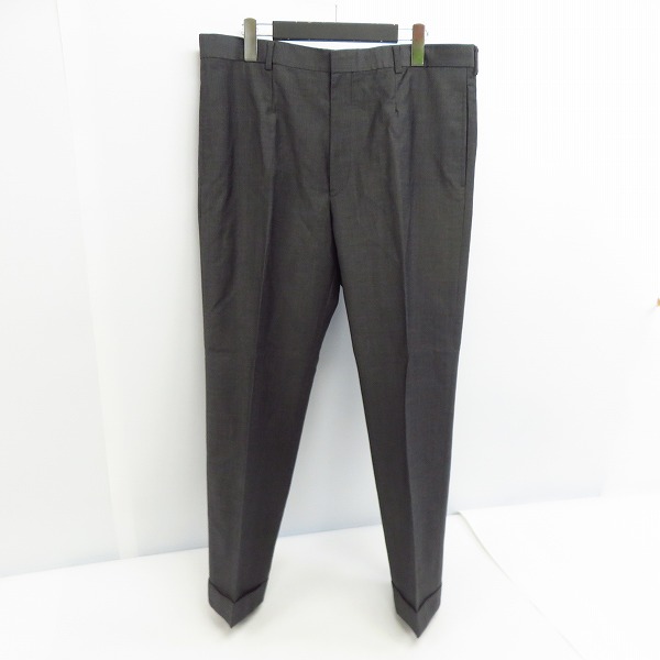 実際に弊社で買取させて頂いたBROOKS BROTHERS/ブルックスブラザーズ スラックスパンツ ダークグレー系/BB3
