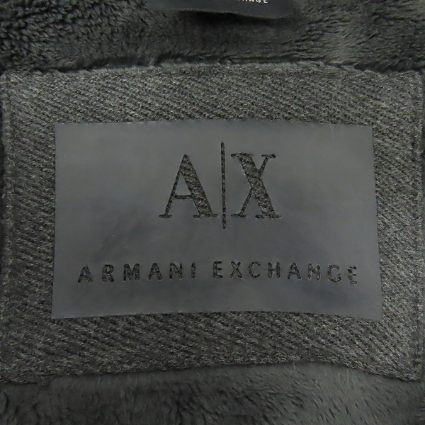 実際に弊社で買取させて頂いたARMANI EXCHANGE/アルマーニエクスチェンジ 裏ボア ジップアップブルゾン Mの画像 2枚目
