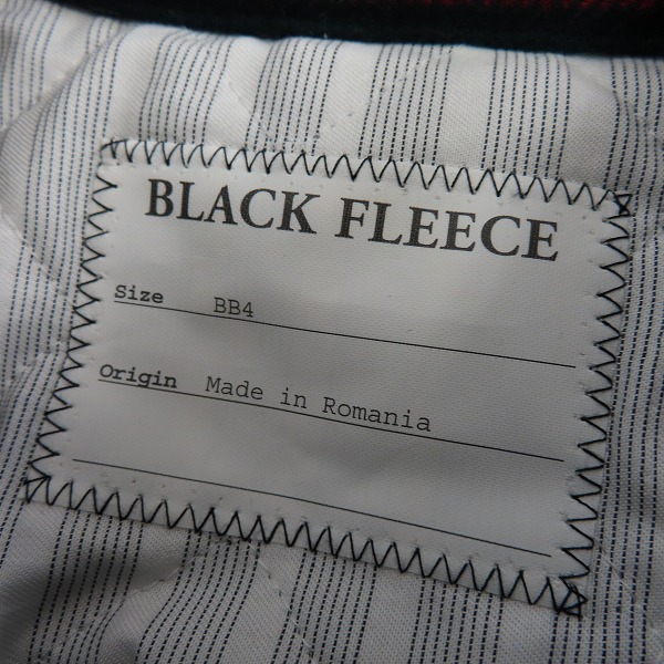 実際に弊社で買取させて頂いたBLACK FLEECE by Brooks Brothers/ブラックフリース  ブルックスブラザーズ ウールシャツジャケット/BB4の画像 2枚目