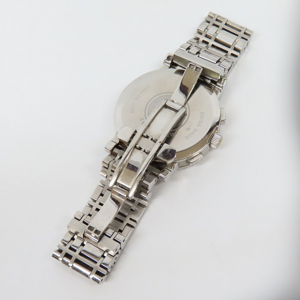 実際に弊社で買取させて頂いたBURBERRY/バーバリー ヘリテージ クロノグラフ BU1366【動作未確認】の画像 3枚目