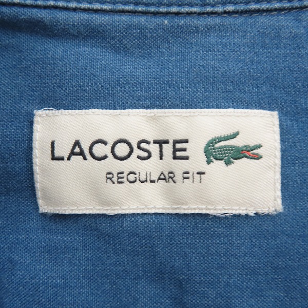 実際に弊社で買取させて頂いたLACOSTE/ラコステ ジップアップパーカー/シャツ等 8点セットの画像 2枚目