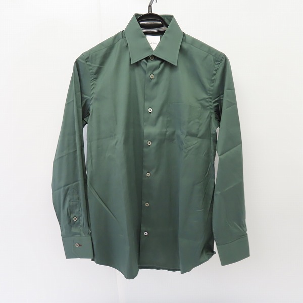 実際に弊社で買取させて頂いたPaul Smith/ポールスミス 長袖シャツ グリーン/S
