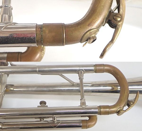 実際に弊社で買取させて頂いた【ジャンク】Nikkan/ニッカン TR-134 トランペットの画像 6枚目