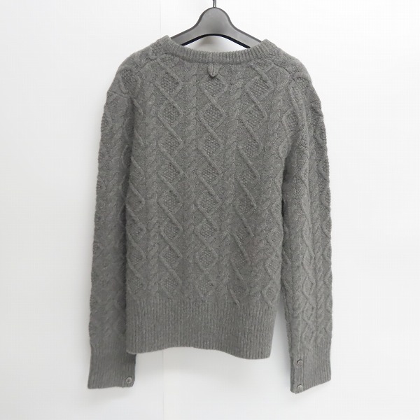 実際に弊社で買取させて頂いたBROOKS BROTHERS/ブルックスブラザーズ ウールケーブルニット/BB3の画像 1枚目