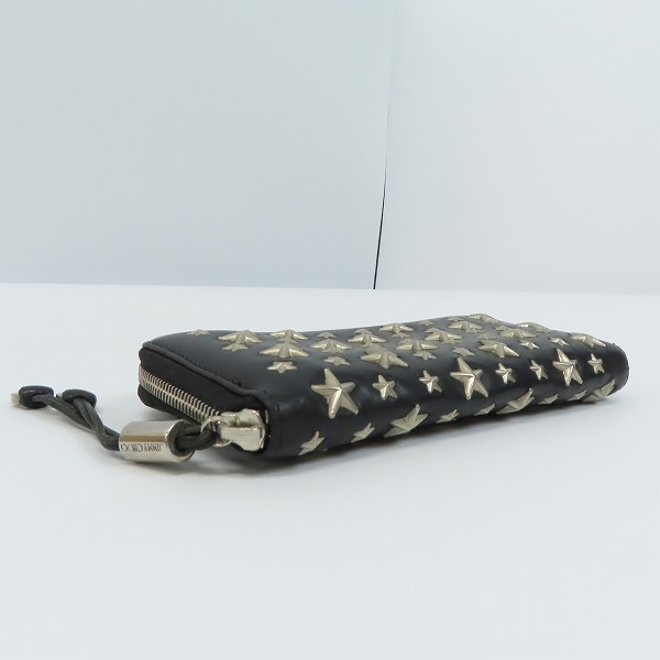 実際に弊社で買取させて頂いたJIMMY CHOO/ジミーチュウ ラウンドファスナー 長財布/ウォレットの画像 2枚目