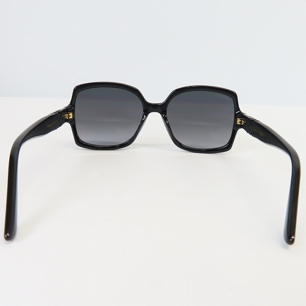 実際に弊社で買取させて頂いたJIMMY CHOO/ジミーチュウ サングラス/アイウェア SAMMI/G/S 8079O ブラックの画像 2枚目