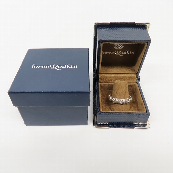 実際に弊社で買取させて頂いたLoreeRodkin/ローリーロドキン スカルリング/14号の画像 7枚目