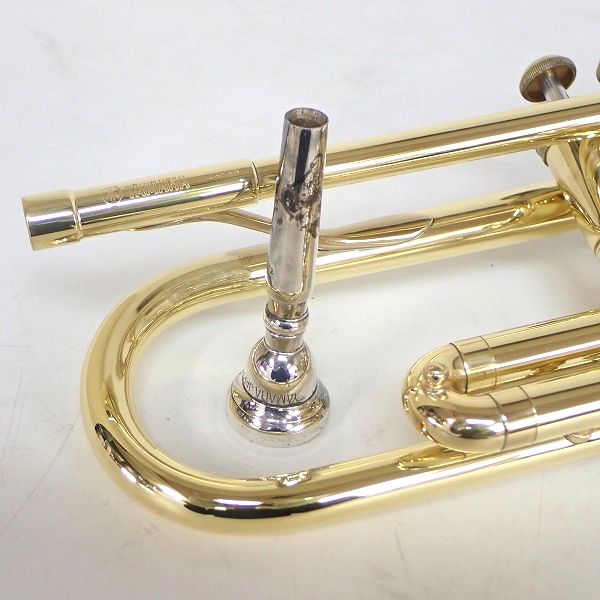 実際に弊社で買取させて頂いた★YAMAHA/ヤマハ YTR-233/YTR233 トランペット ゴールド ハードケース付きの画像 8枚目