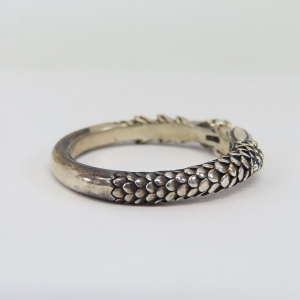 実際に弊社で買取させて頂いた【ギャラ付】Bloody Mary/ブラッディマリー 四神 - 青龍 リング ブルーダイヤ 25号の画像 3枚目