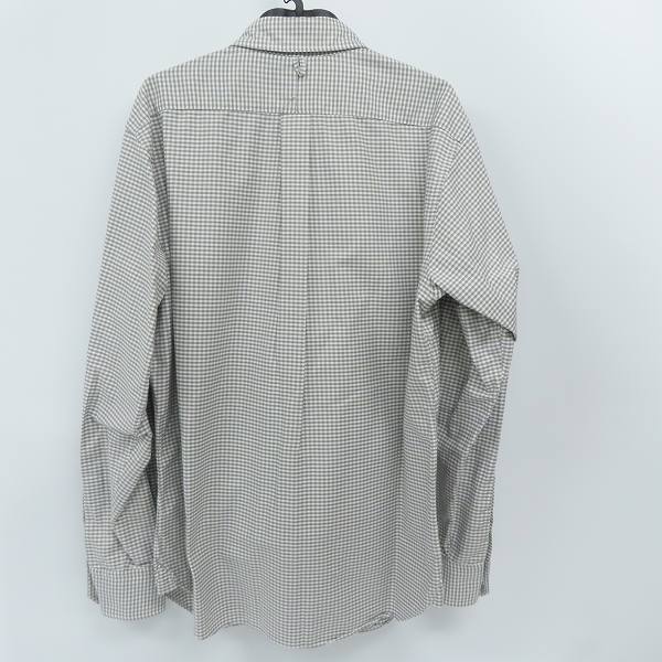実際に弊社で買取させて頂いたBLACK FLEECE by Brooks Brothers/ブラックフリース ブルックスブラザーズ ギンガムチェックシャツ/BB4の画像 1枚目