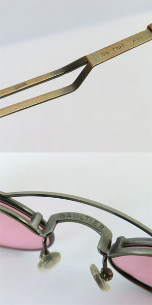 実際に弊社で買取させて頂いたJean Paul GAULTIER/ジャンポールゴルチェ サングラス 56-7107の画像 9枚目