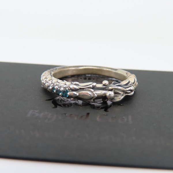 実際に弊社で買取させて頂いた【ギャラ付】Bloody Mary/ブラッディマリー 四神 - 青龍 リング ブルーダイヤ 25号