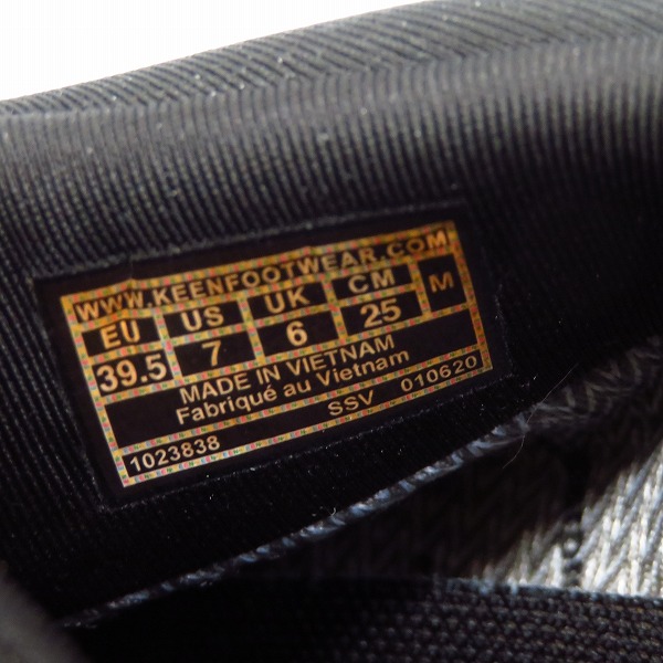 実際に弊社で買取させて頂いたKEEN/キーン GLIESER MOC WATERPROOF グリーザー モック ウォータープルーフ 1023838/25の画像 5枚目