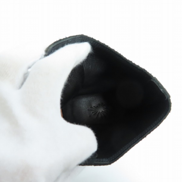 実際に弊社で買取させて頂いたMIHARA YASUHIRO/ミハラヤスヒロ クラック加工 レースアップブーツ 27の画像 4枚目