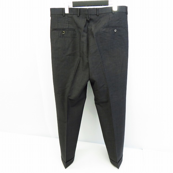 実際に弊社で買取させて頂いたBROOKS BROTHERS/ブルックスブラザーズ スラックスパンツ ダークグレー系/BB3の画像 1枚目