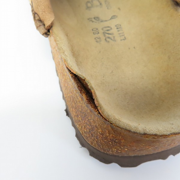 実際に弊社で買取させて頂いた【ジャンク】BIRKENSTOCK/ビルケンシュトック Betula/ベチュラ Kenia/ケニア サンダル/27.0の画像 5枚目