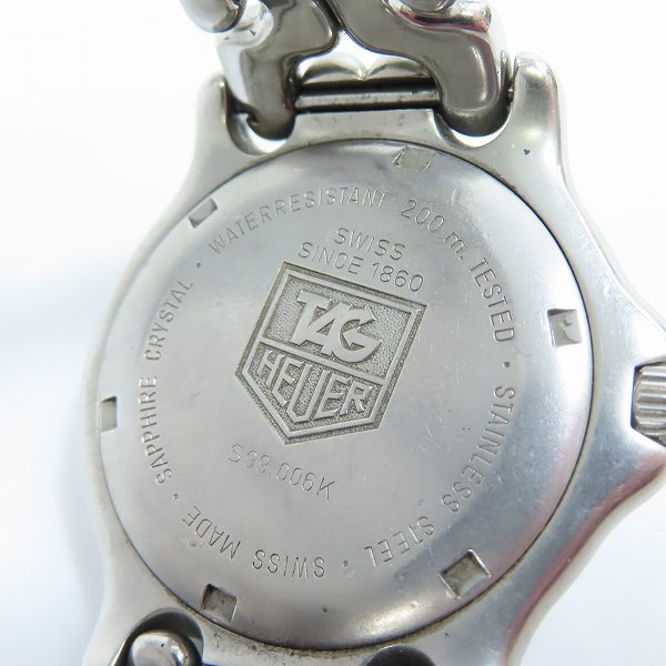 実際に弊社で買取させて頂いたTAG Heuer/タグホイヤー プロフェッショナル クォーツ腕時計 S99006K【動作未確認】の画像 3枚目
