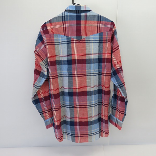 実際に弊社で買取させて頂いた【未使用】Brooks Brothers/ブルックスブラザーズ チェックシャツ Mの画像 1枚目