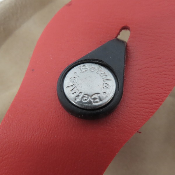 実際に弊社で買取させて頂いたBetula by BIRKENSTOCK/ベチュラ ビルケンシュトック レザーサンダル 734601/26.5の画像 7枚目