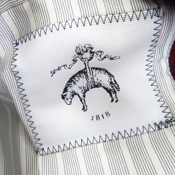 実際に弊社で買取させて頂いたBlack Fleece By Brooks Brothers/ブラックフリースバイブルックスブラザーズ チェック柄 ジップアップジャケット/BB3の画像 3枚目