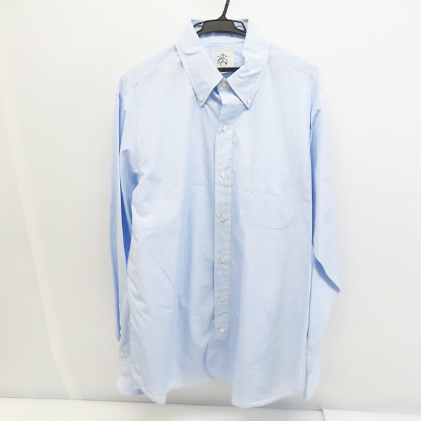 実際に弊社で買取させて頂いたBLACK FLEECE by Brooks Brothers/ブラックフリース ブルックスブラザーズ ボタンダウンチェック長袖シャツ/BB4