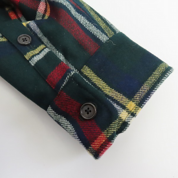 実際に弊社で買取させて頂いたBLACK FLEECE by Brooks Brothers/ブラックフリース  ブルックスブラザーズ ウールシャツジャケット/BB4の画像 7枚目