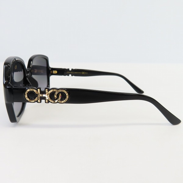 実際に弊社で買取させて頂いたJIMMY CHOO/ジミーチュウ サングラス/アイウェア SAMMI/G/S 8079O ブラックの画像 1枚目