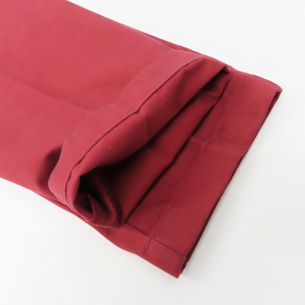 実際に弊社で買取させて頂いたBROOKS BROTHERS/ブルックスブラザーズ コットンパンツ レッド/W35の画像 5枚目