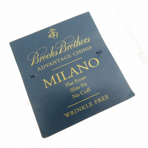 実際に弊社で買取させて頂いた【未使用】BROOKS BROTHERS/ブルックスブラザーズ ADVANTAGE CHINO パンツ/34の画像 6枚目